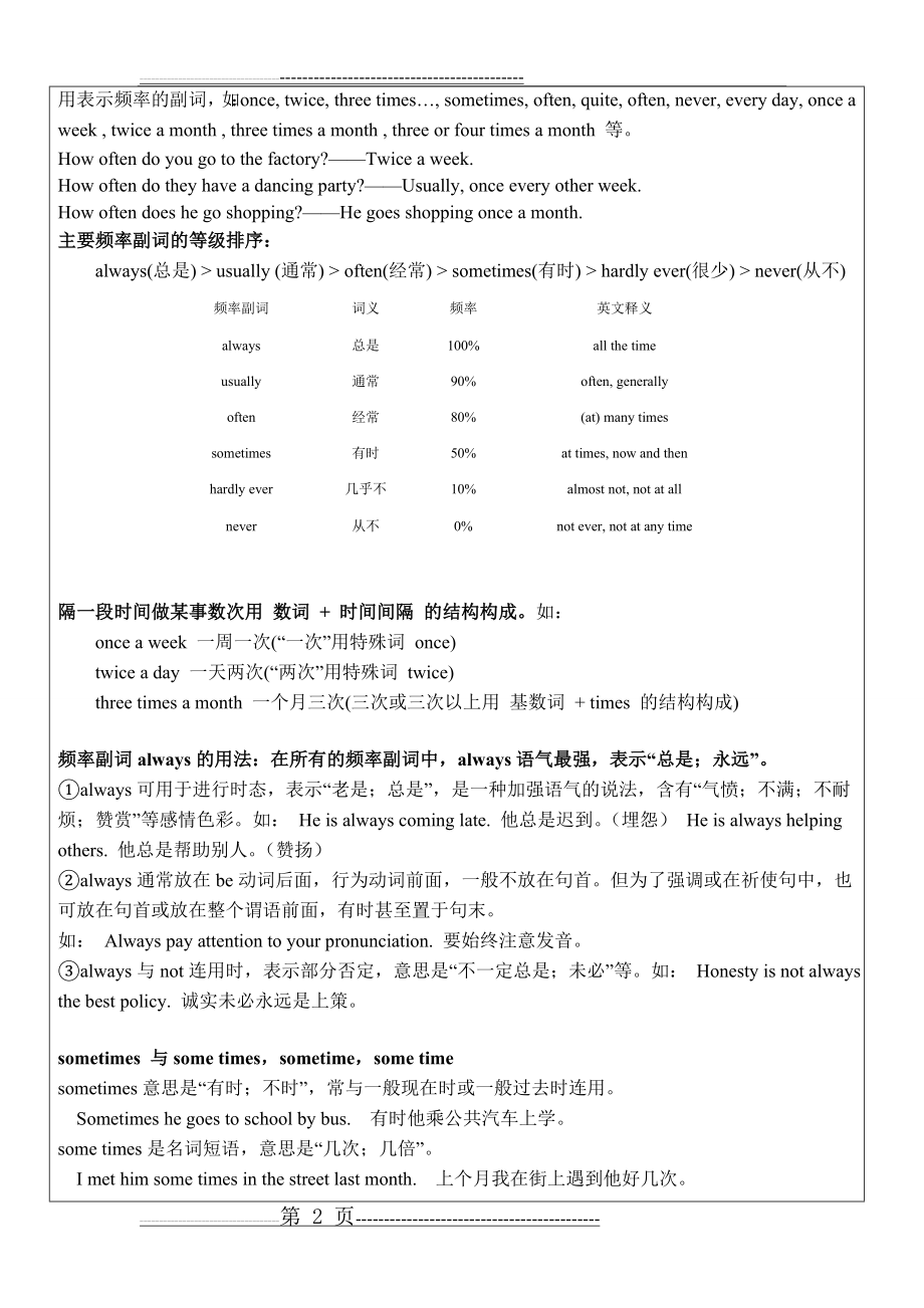 新目标八年级英语unit2教案(7页).doc_第2页