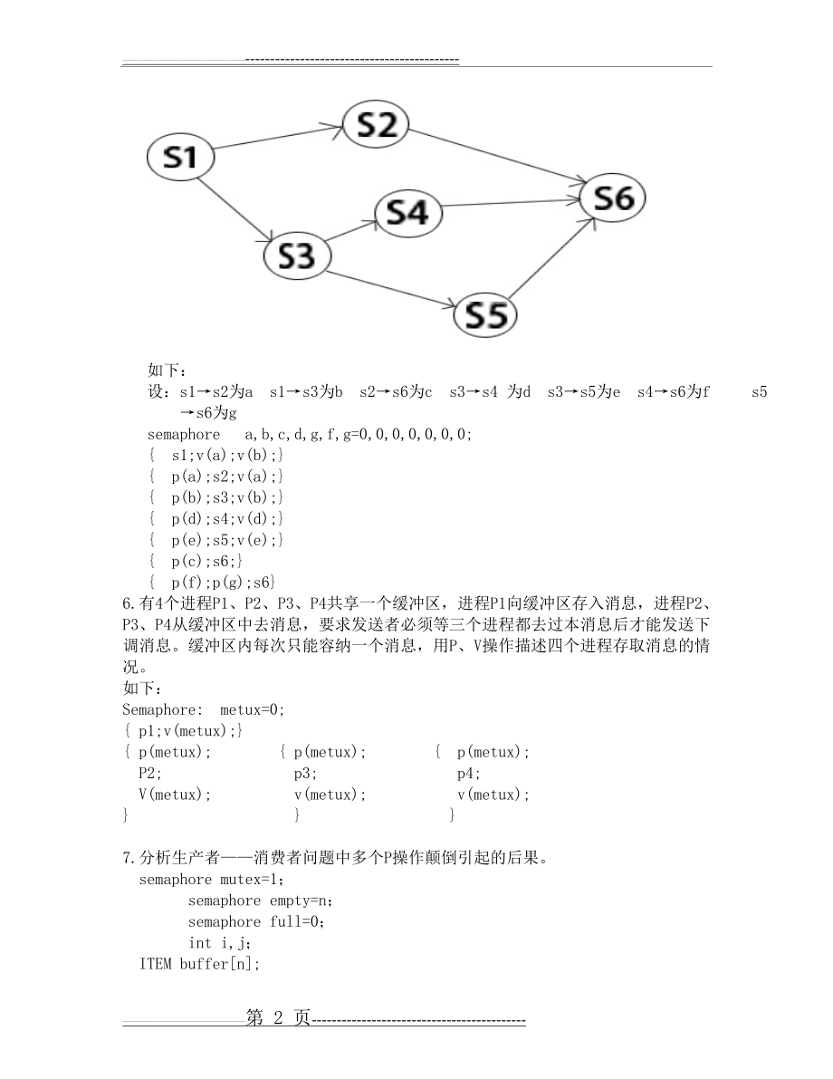 操作系统第三章作业答案(4页).doc_第2页