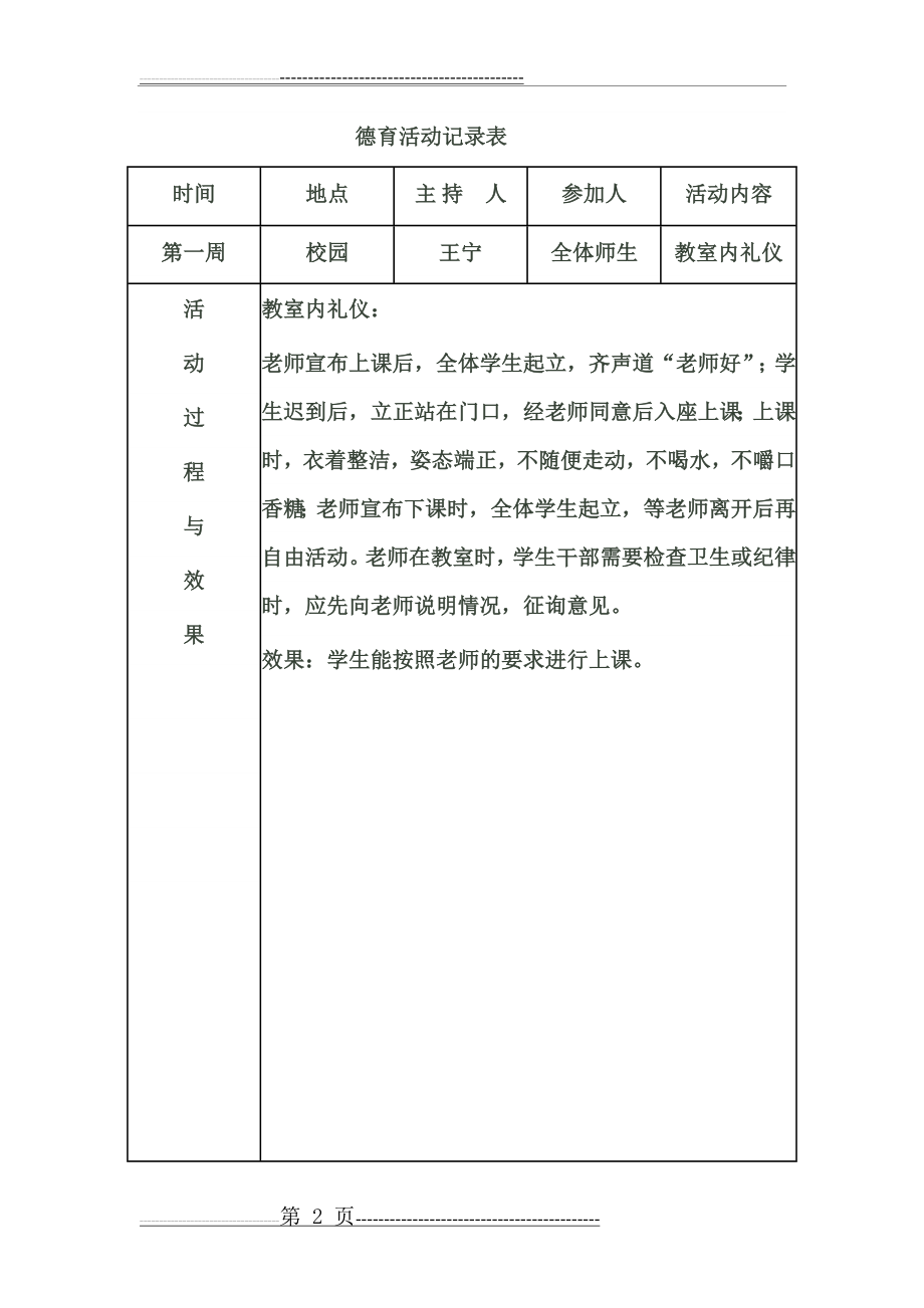 德育活动记录表(16页).doc_第2页