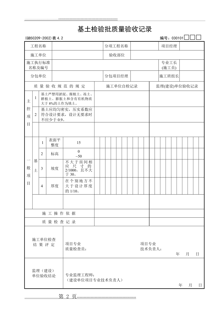 建筑装饰装修工程检查用表(174页).doc_第2页