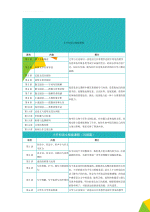 小升初语文衔接课程(3页).doc