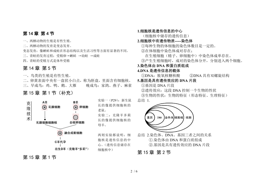 八年级上册苏教版生物学笔记.doc_第2页