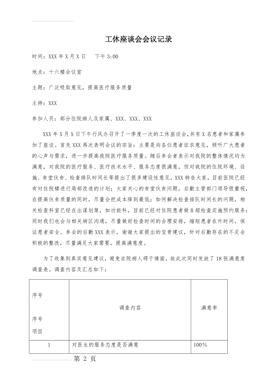 工休座谈会会议记录(3页).doc_第2页