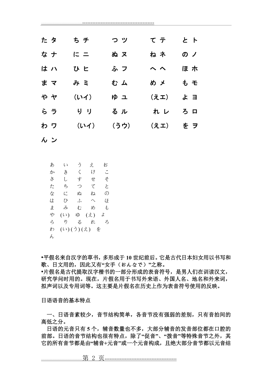 日语语音教案(23页).doc_第2页