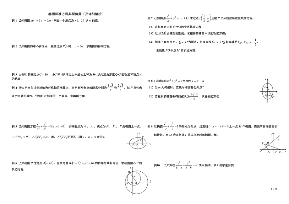 椭圆经典例题timu.doc_第1页