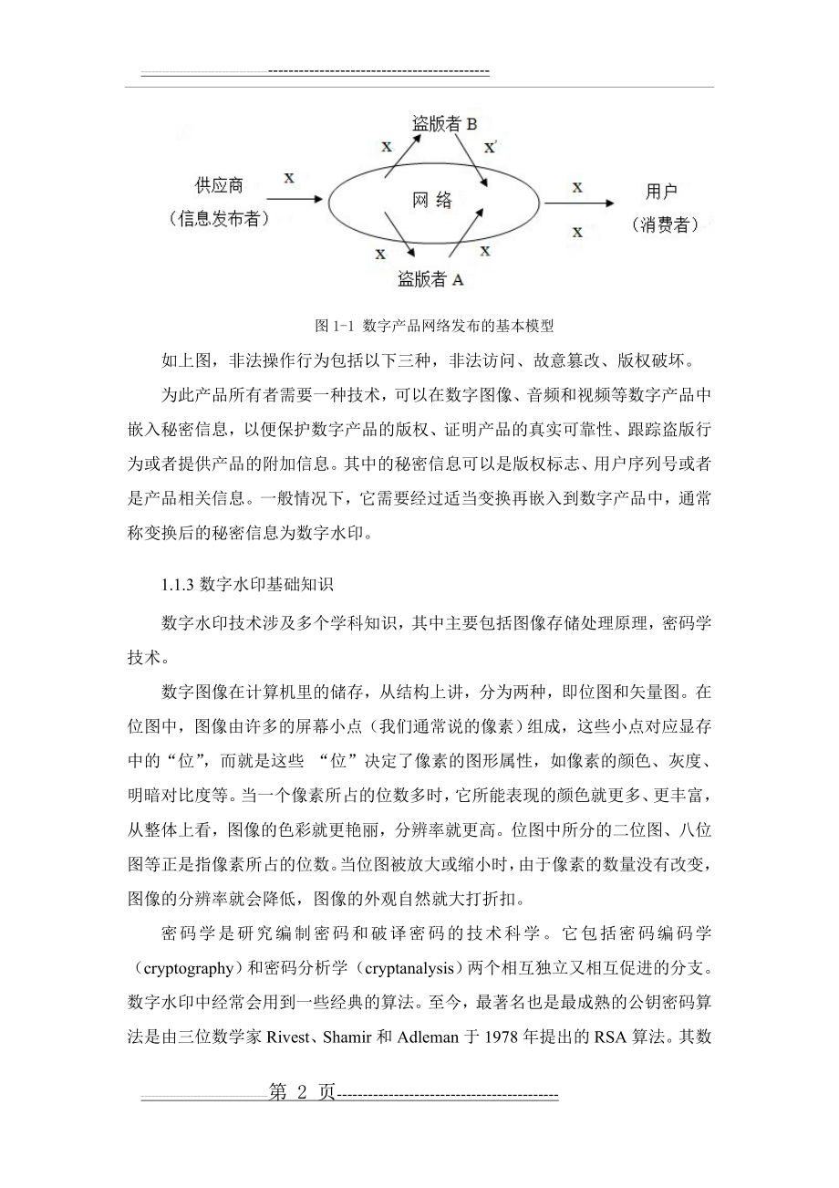 数字水印技术的研究与实现(45页).doc_第2页