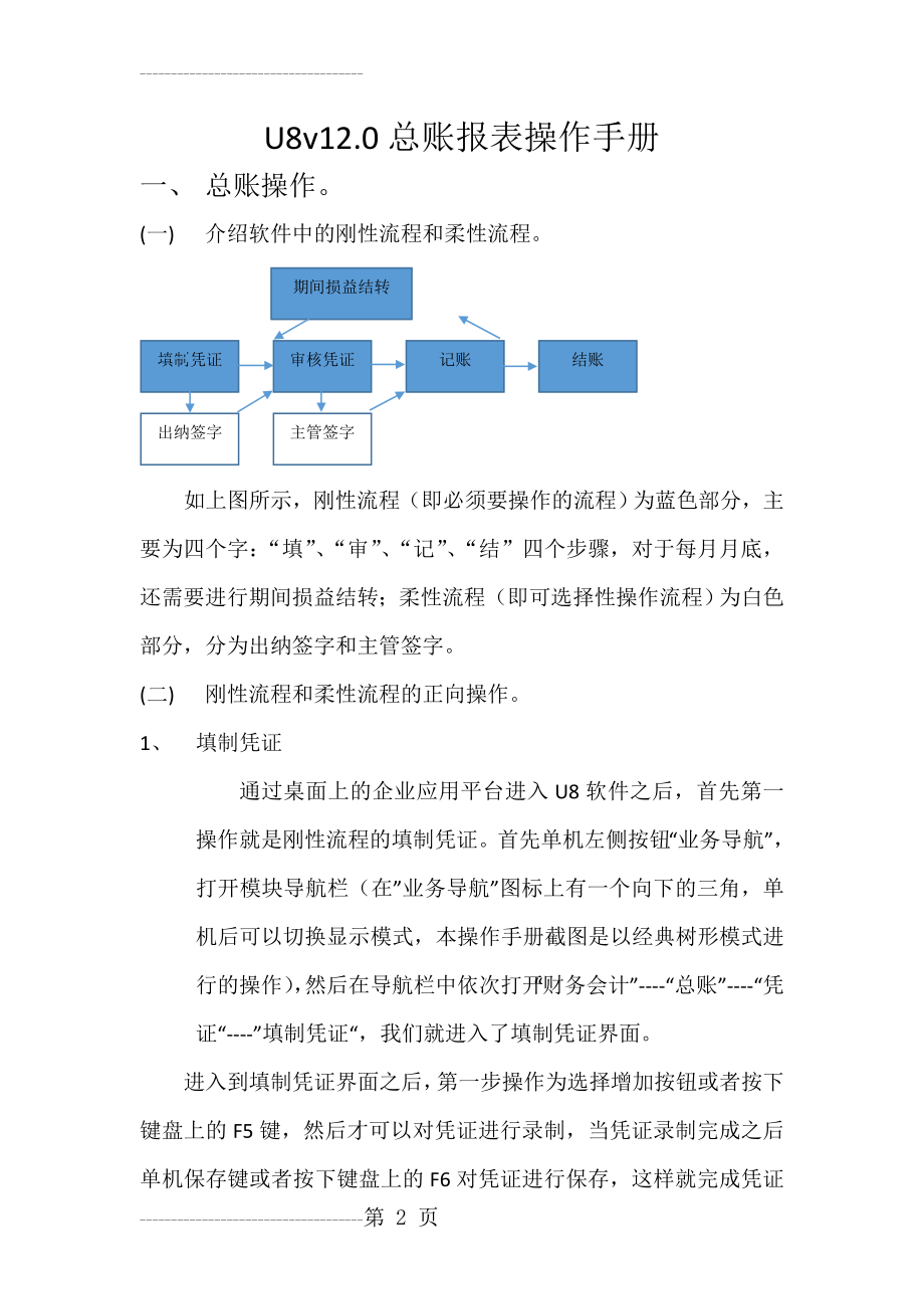 U8v12总账报表操作手册(8页).doc_第2页