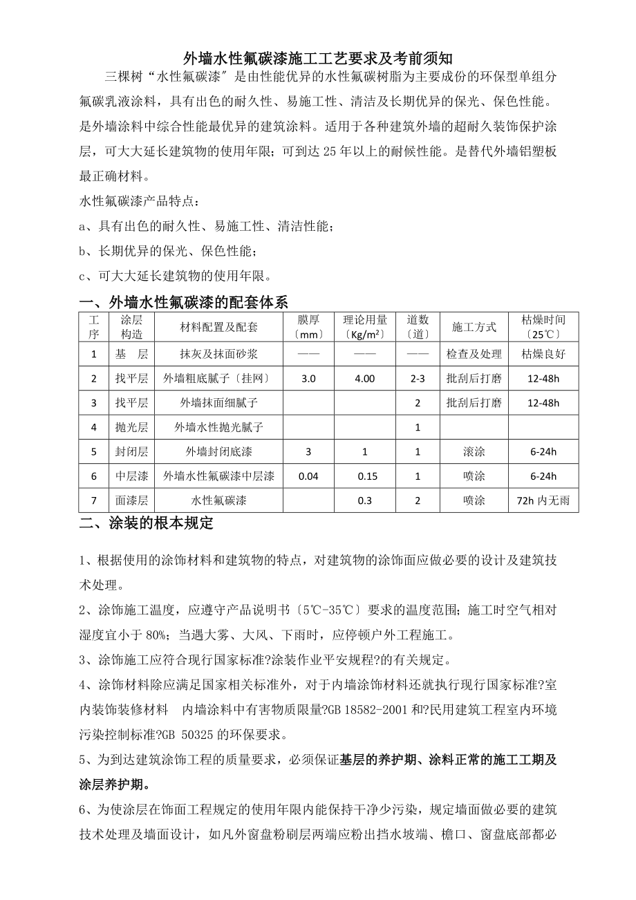 三棵树水性氟碳漆技术交底(工程产品技术交底课件配套文档).docx_第2页