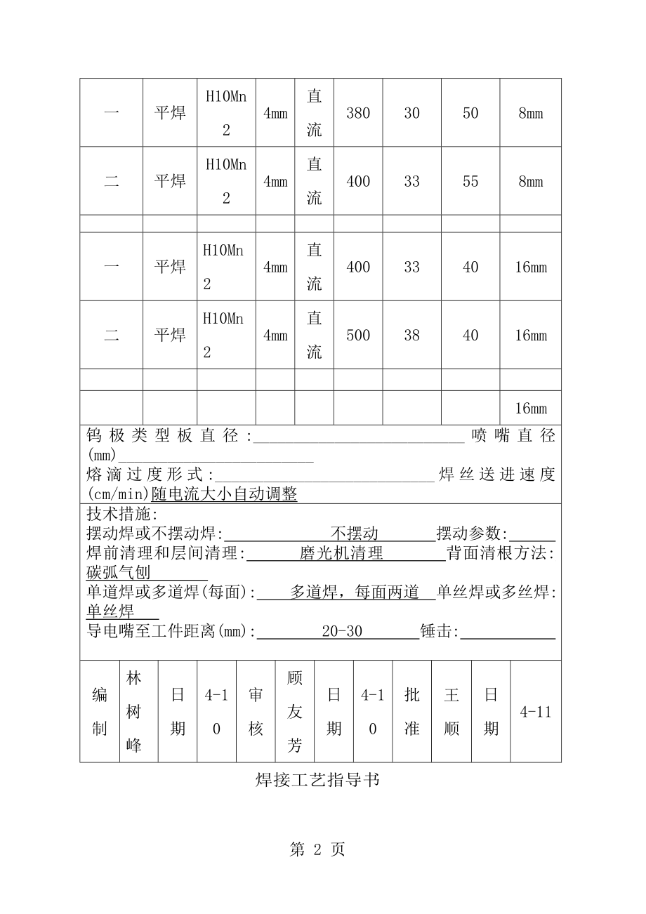 焊接工艺评定报告Q345B.doc_第2页