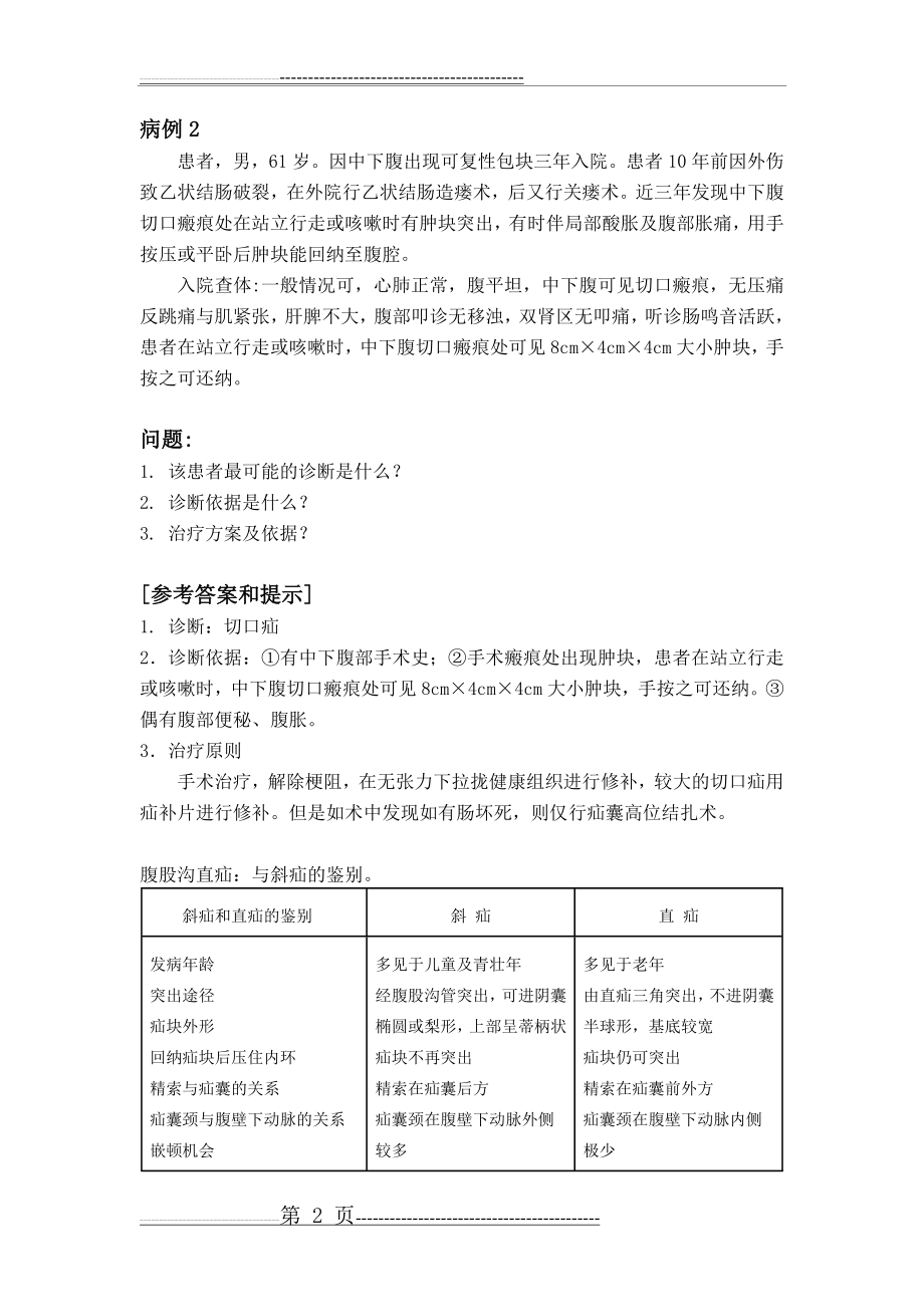 新入院医师出科考试(胃肠肿瘤外科)(63页).doc_第2页