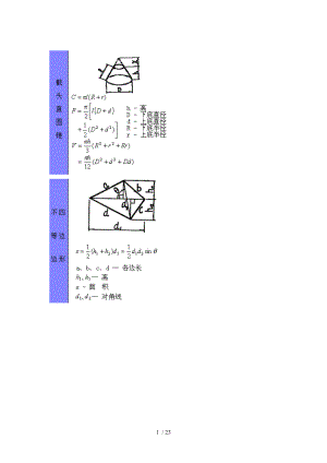 建筑工程量中的体积计算公式图解.doc