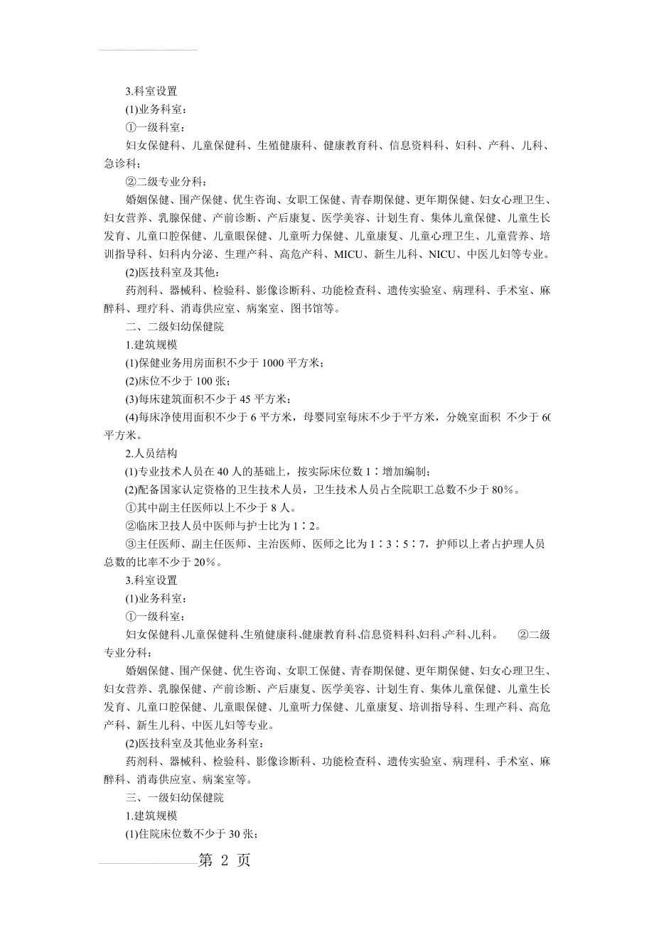 妇幼保健医院管理制度汇编(16页).doc_第2页