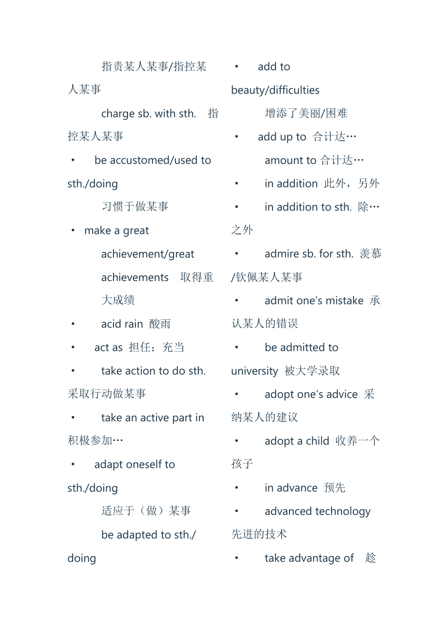 高中英语各种教材词组汇总大全超级实用.doc_第2页