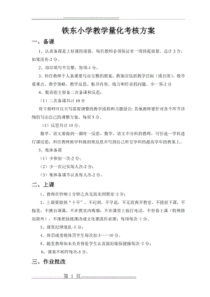 教学量化考核方案(3页).doc