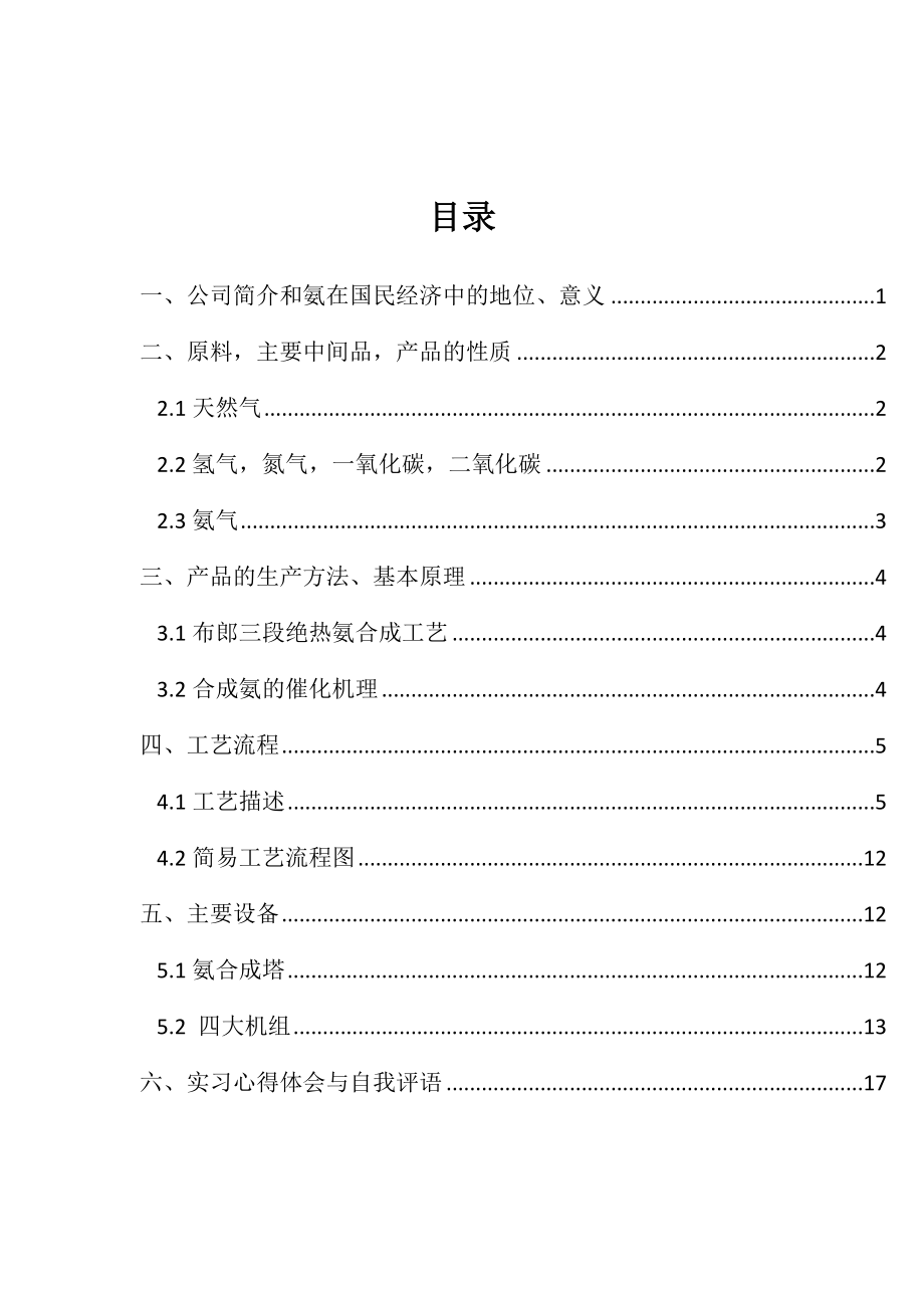 化工厂实习报告 ().doc_第2页