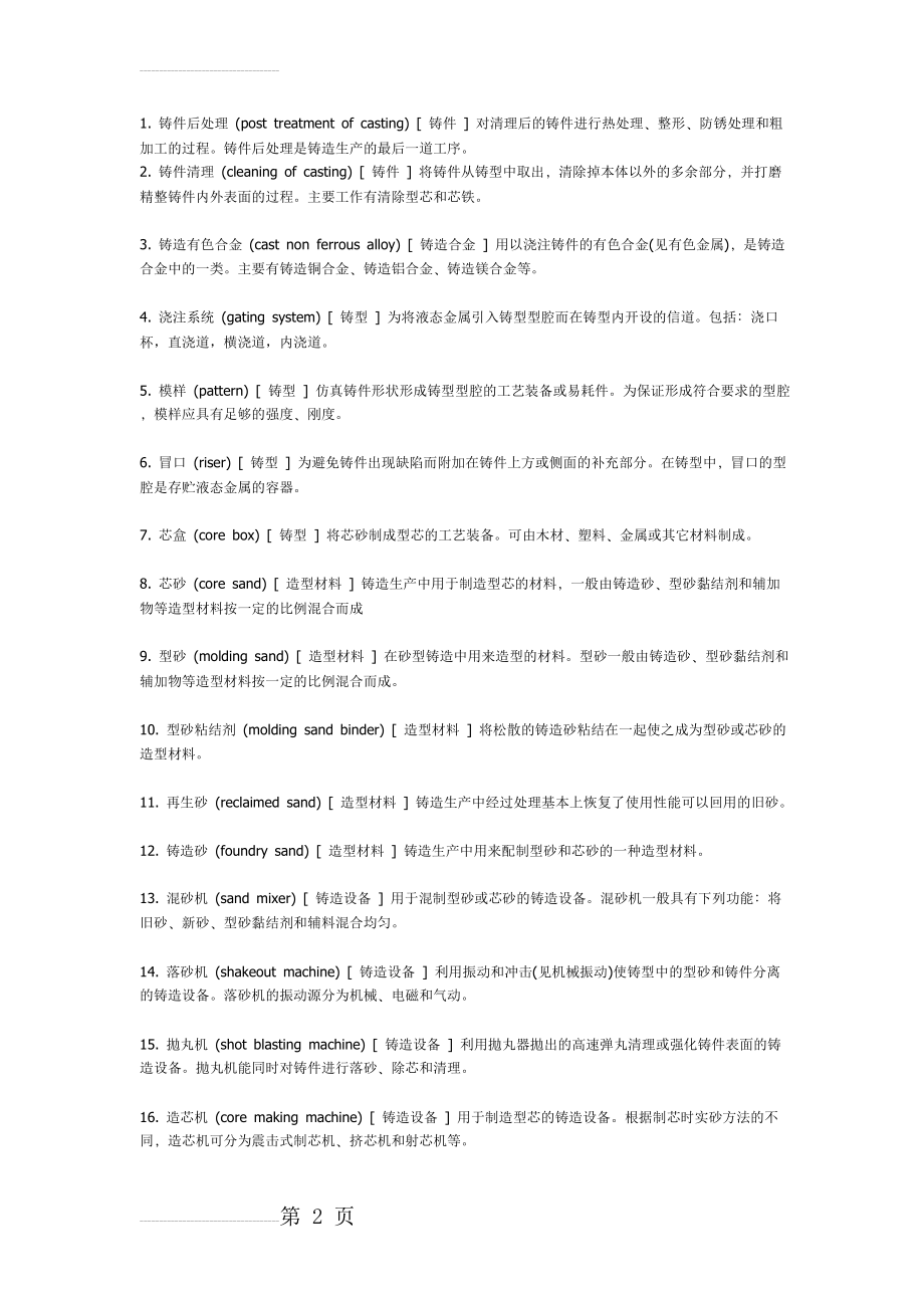 工程铸造中英文术语对照(44页).doc_第2页