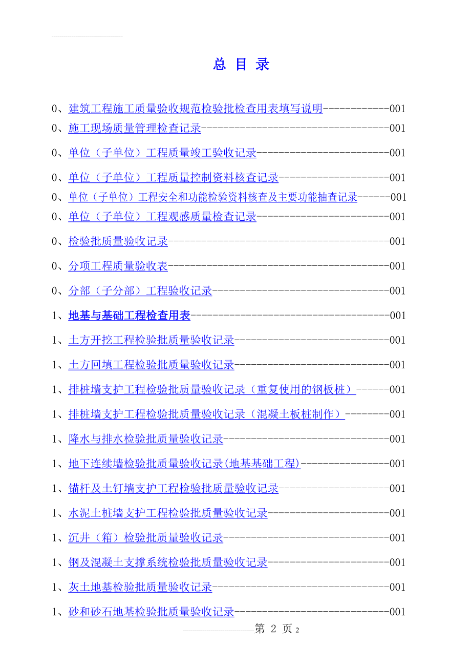 检验批质量验收记录(全套)(787页).doc_第2页