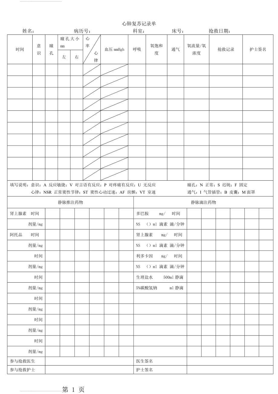 心肺复苏记录单(2页).doc_第2页