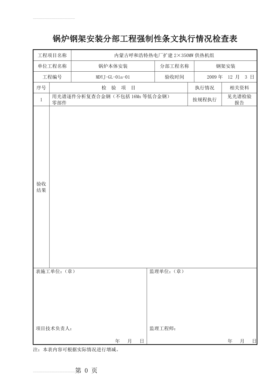 强制性条文执行情况检查表(14页).doc_第2页