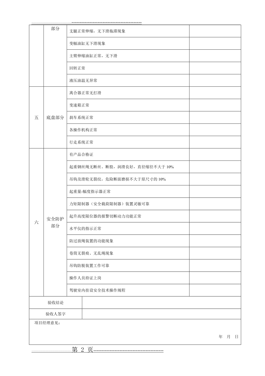 汽车吊验收记录(3页).doc_第2页