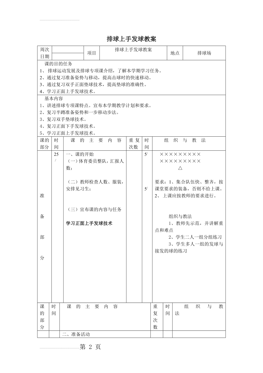 排球上手发球教案(6页).doc_第2页