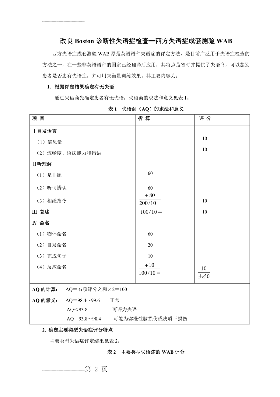 改良Boston诊断性失语症检查(12页).doc_第2页