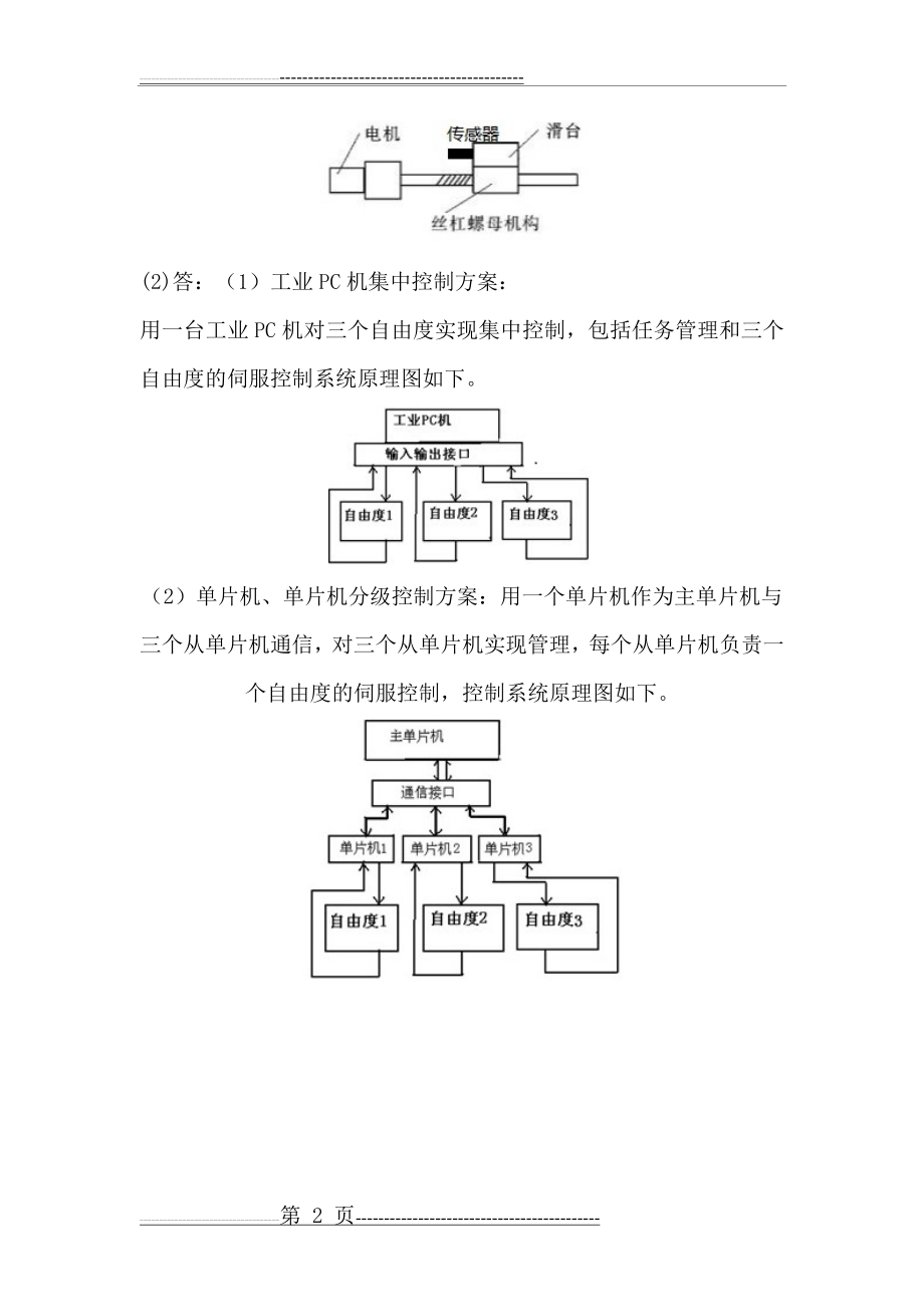 机电一体化系统设计大作业33272(2页).doc_第2页