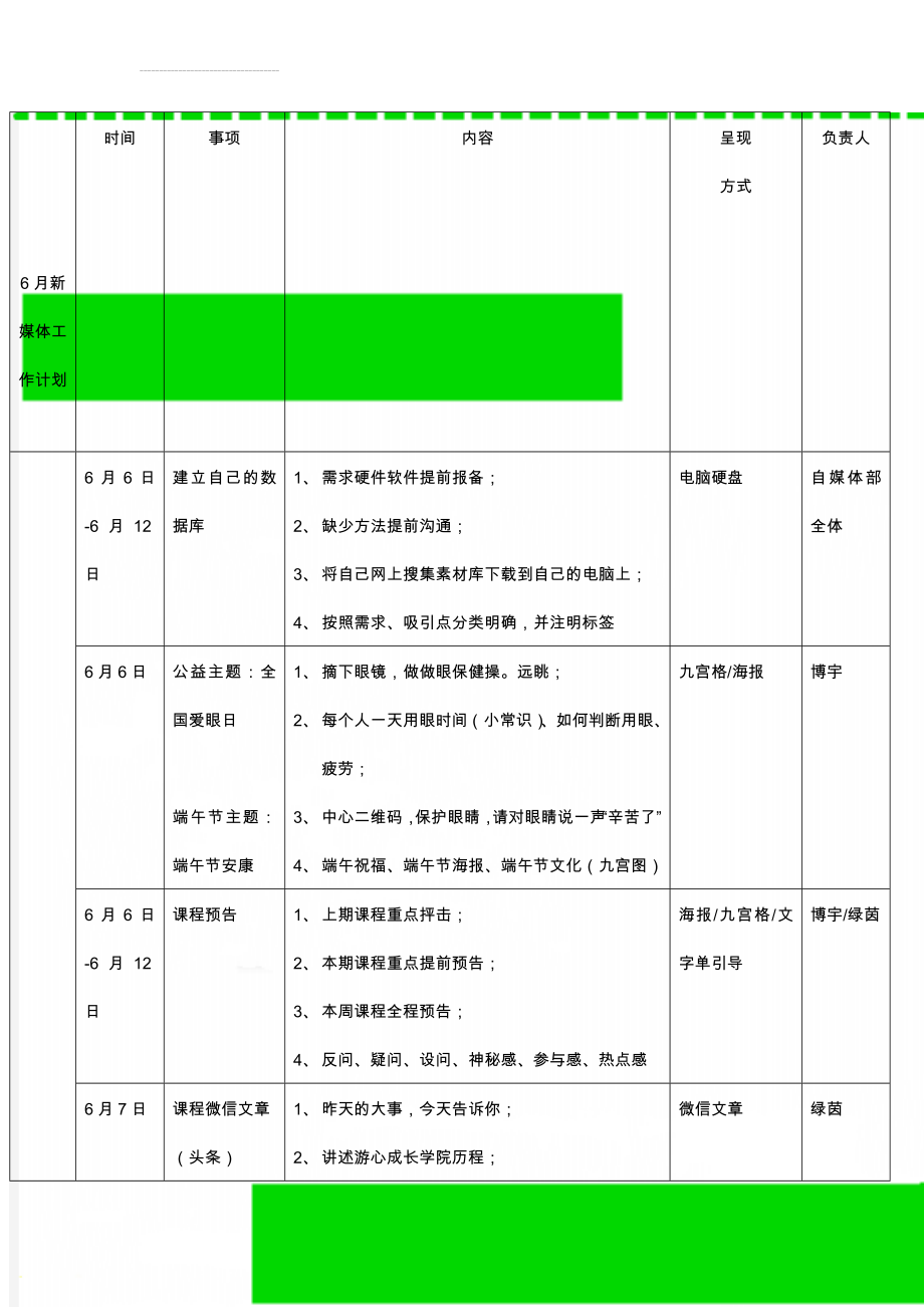 6月新媒体工作计划(6页).doc_第1页