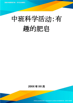 中班科学活动：有趣的肥皂(3页).doc