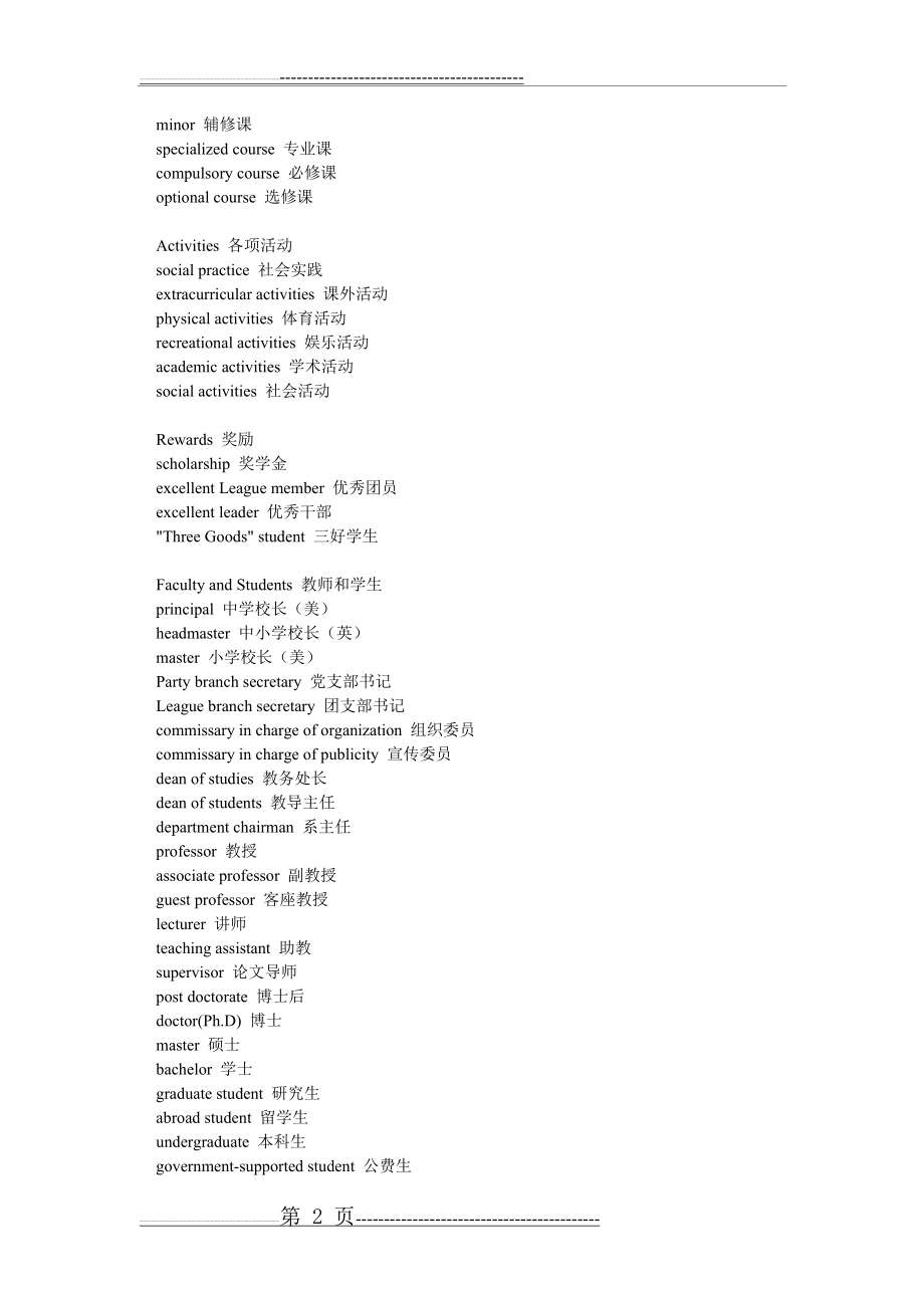 有关教育的英语单词(3页).doc_第2页