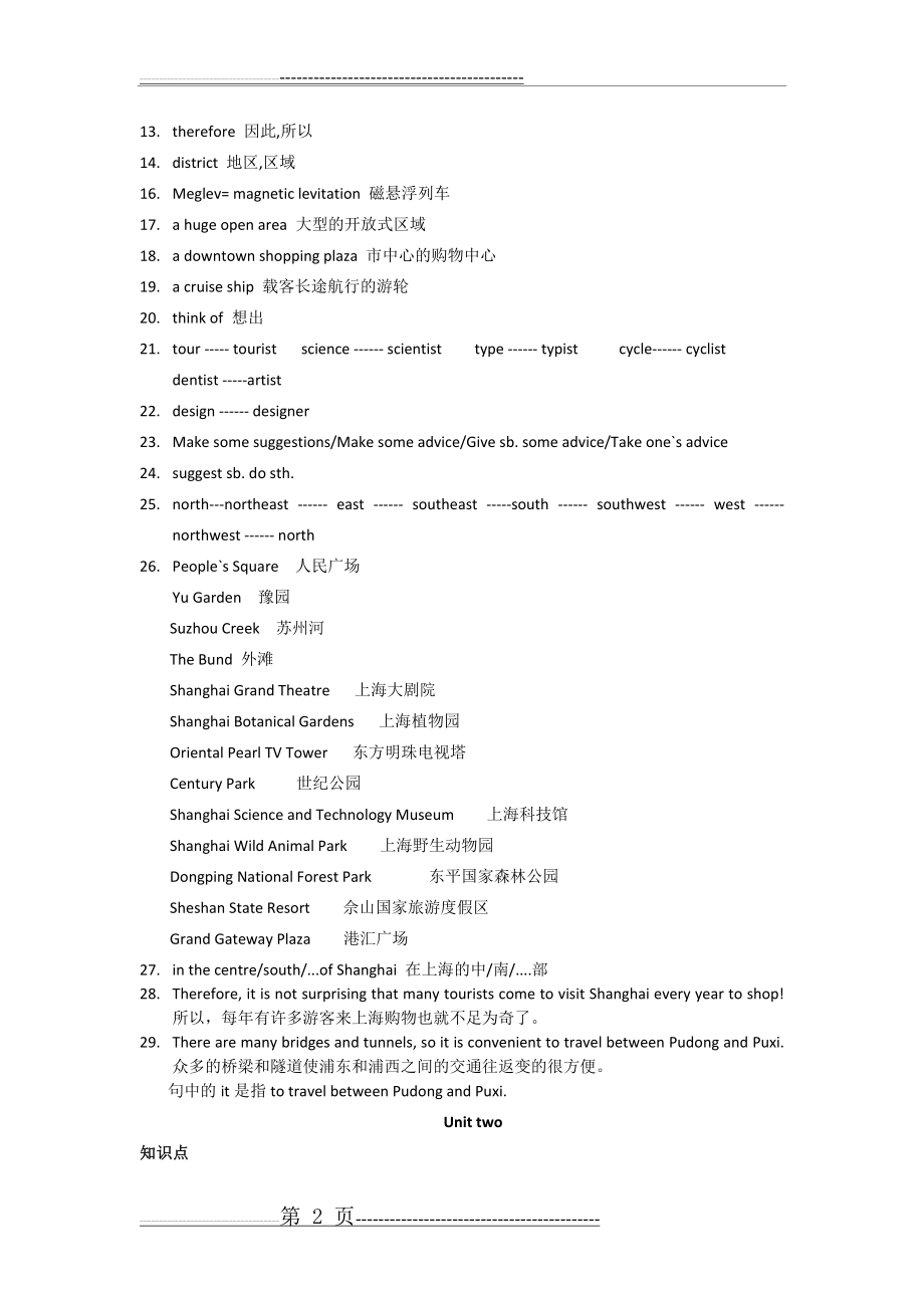 江苏牛津英语七年级下知识点(23页).docx_第2页