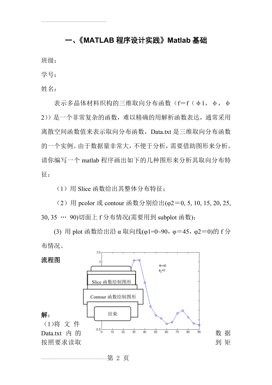 中南大学MATLAB课程设计(9页).doc_第2页