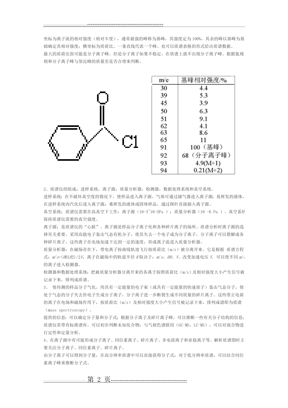 有机物波普分析习题及解析(21页).doc_第2页