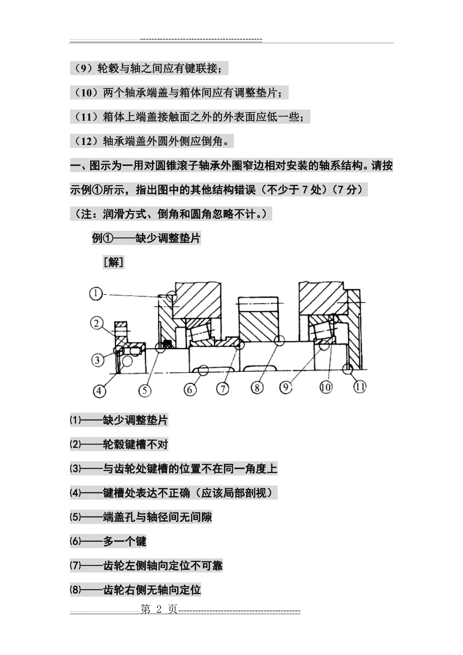 机械设计轴承改错题(11页).doc_第2页