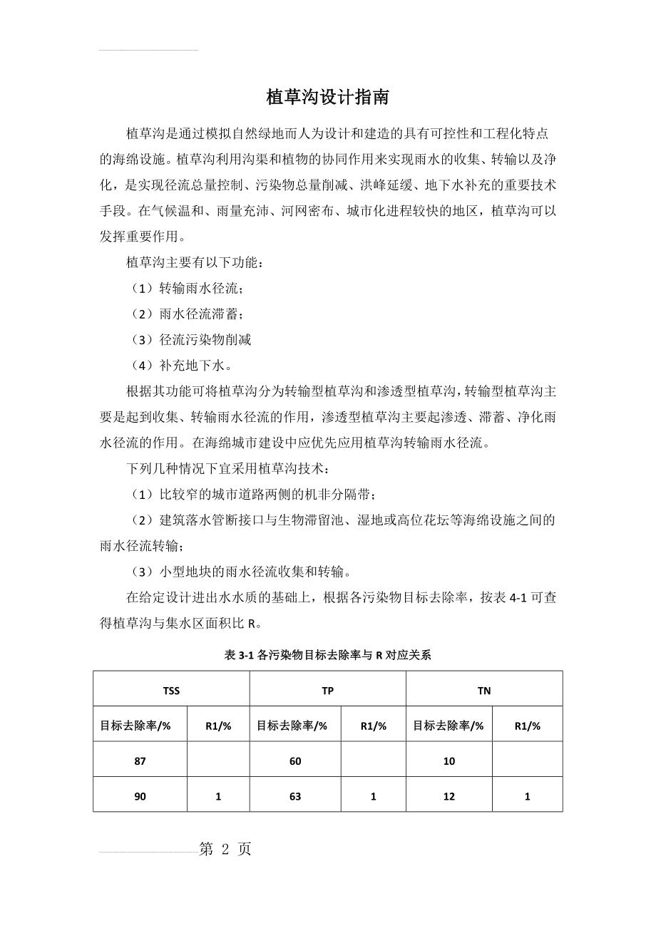 植草沟设计指南(9页).doc_第2页