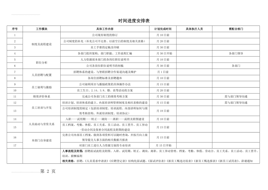 时间进度安排表(3页).doc_第2页