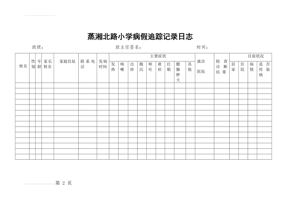 学校传染病防控相关表格(5页).doc_第2页