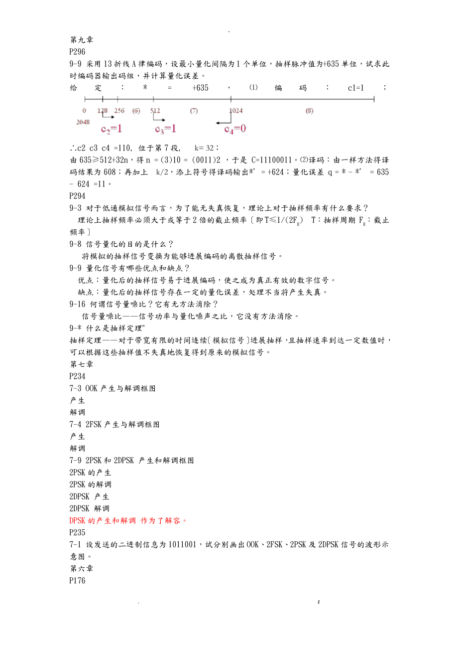 通信原理复习资料.pdf_第1页