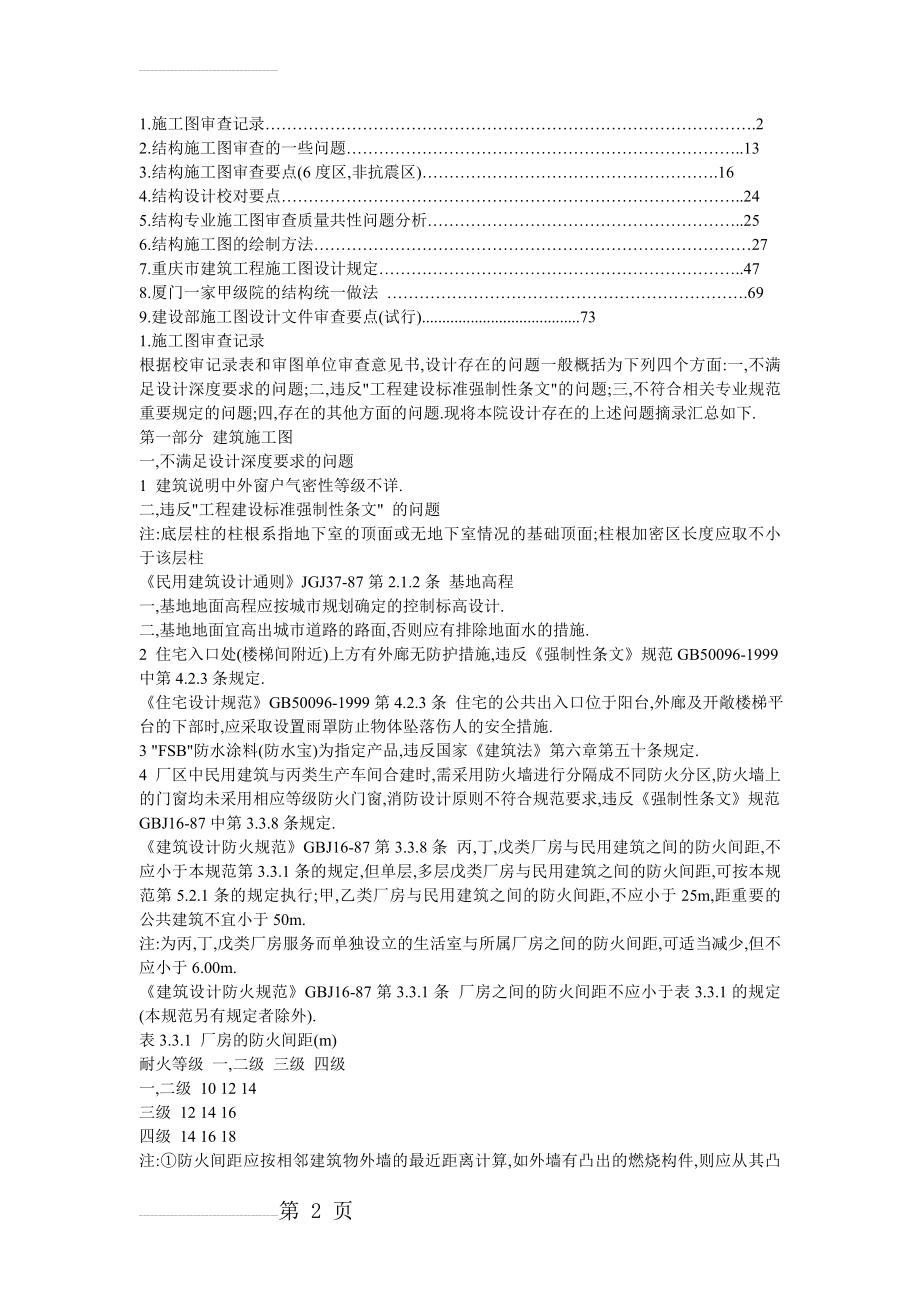 施工图审查记录(57页).doc_第2页