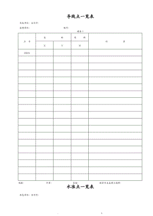 水准测量记录表(全套)5.pdf