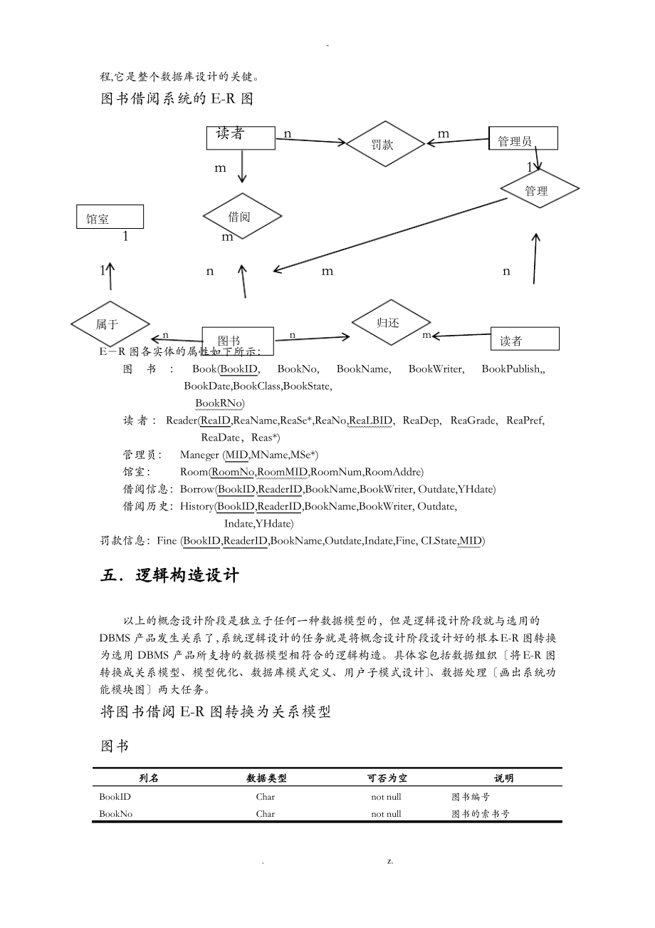 图书馆借阅系统数据库设计.pdf_第2页