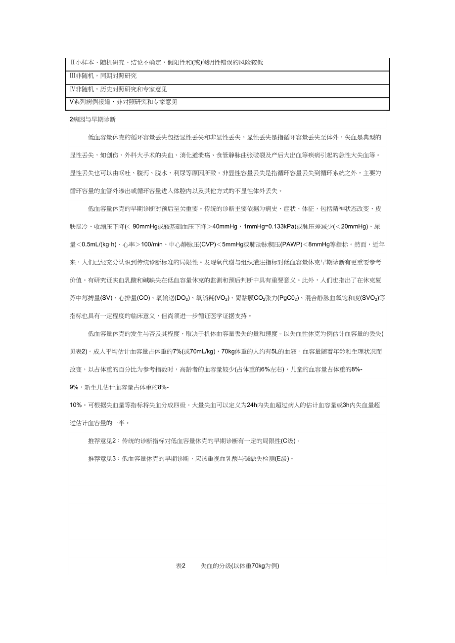 医学专题一低血容量休克复苏指南(XX).docx_第2页