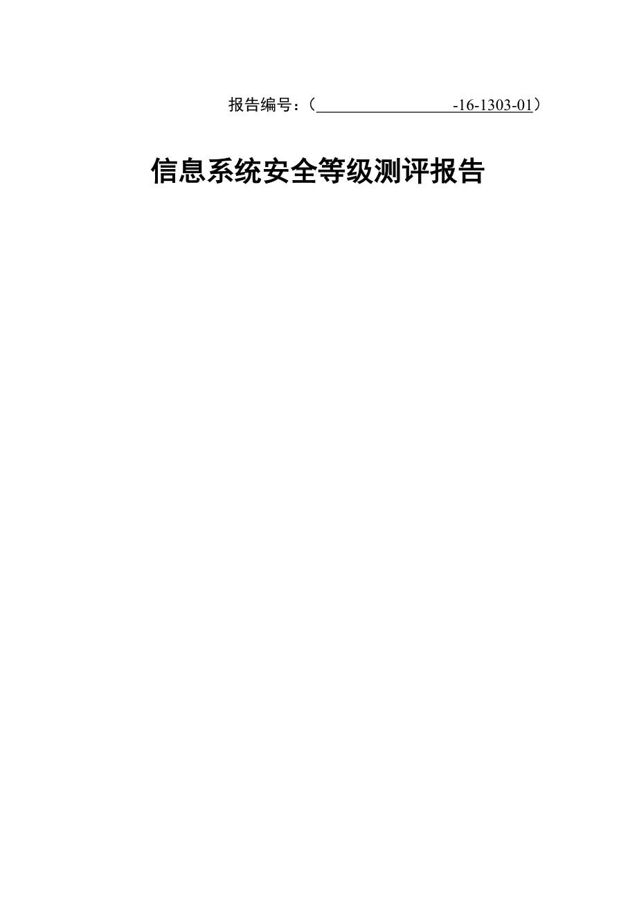 信息系统安全等级保护测评报告(116页).doc_第2页