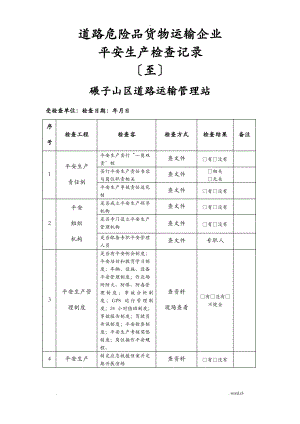 道路危险品货物运输企业安全检查表.pdf