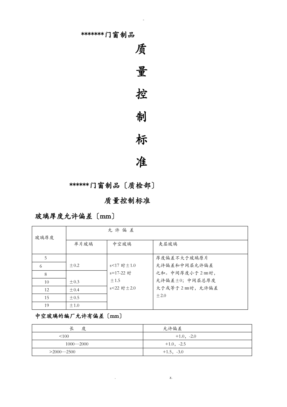 塑钢门窗质量标准.pdf_第1页