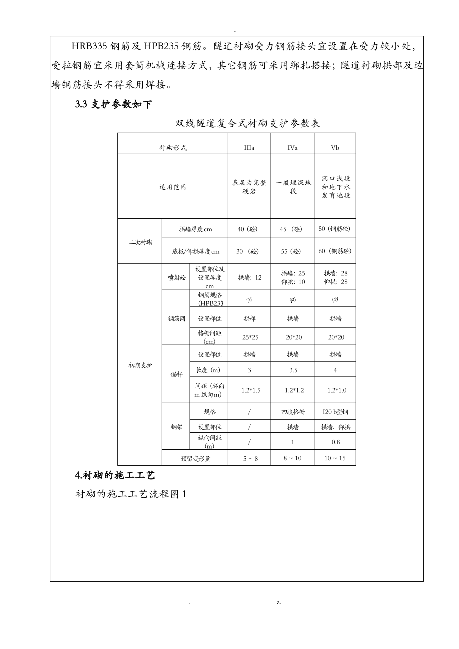 隧道衬砌施工技术交底大全XIN.pdf_第2页