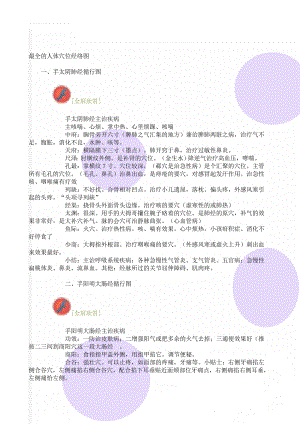 最全的人体穴位经络图(12页).doc