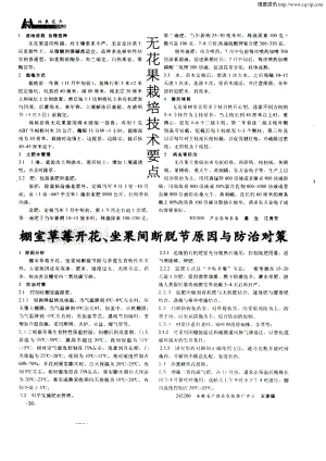 某某公司无花果栽培技术要点.PDF