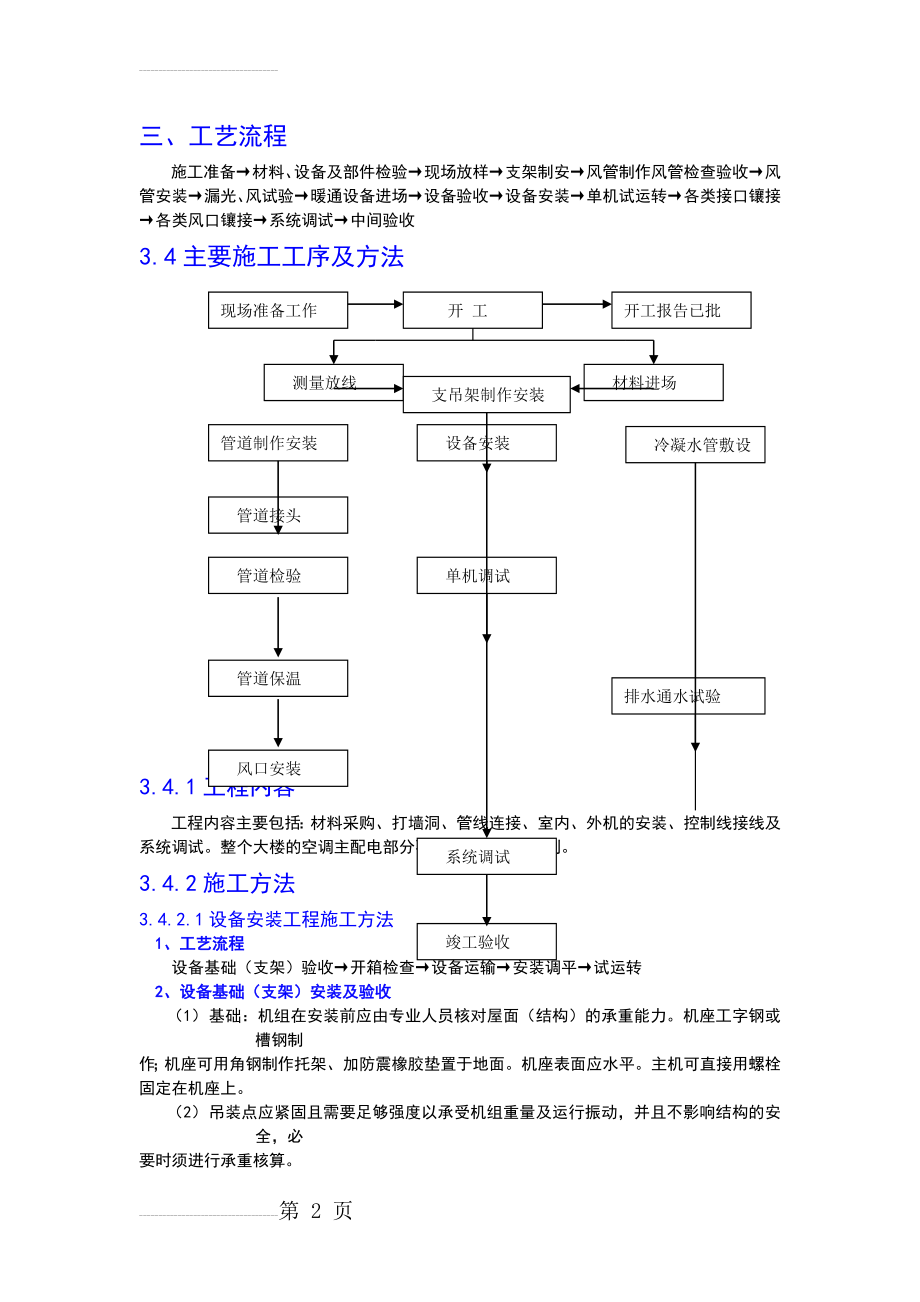 VRV多联体空调施工方案(6页).doc_第2页