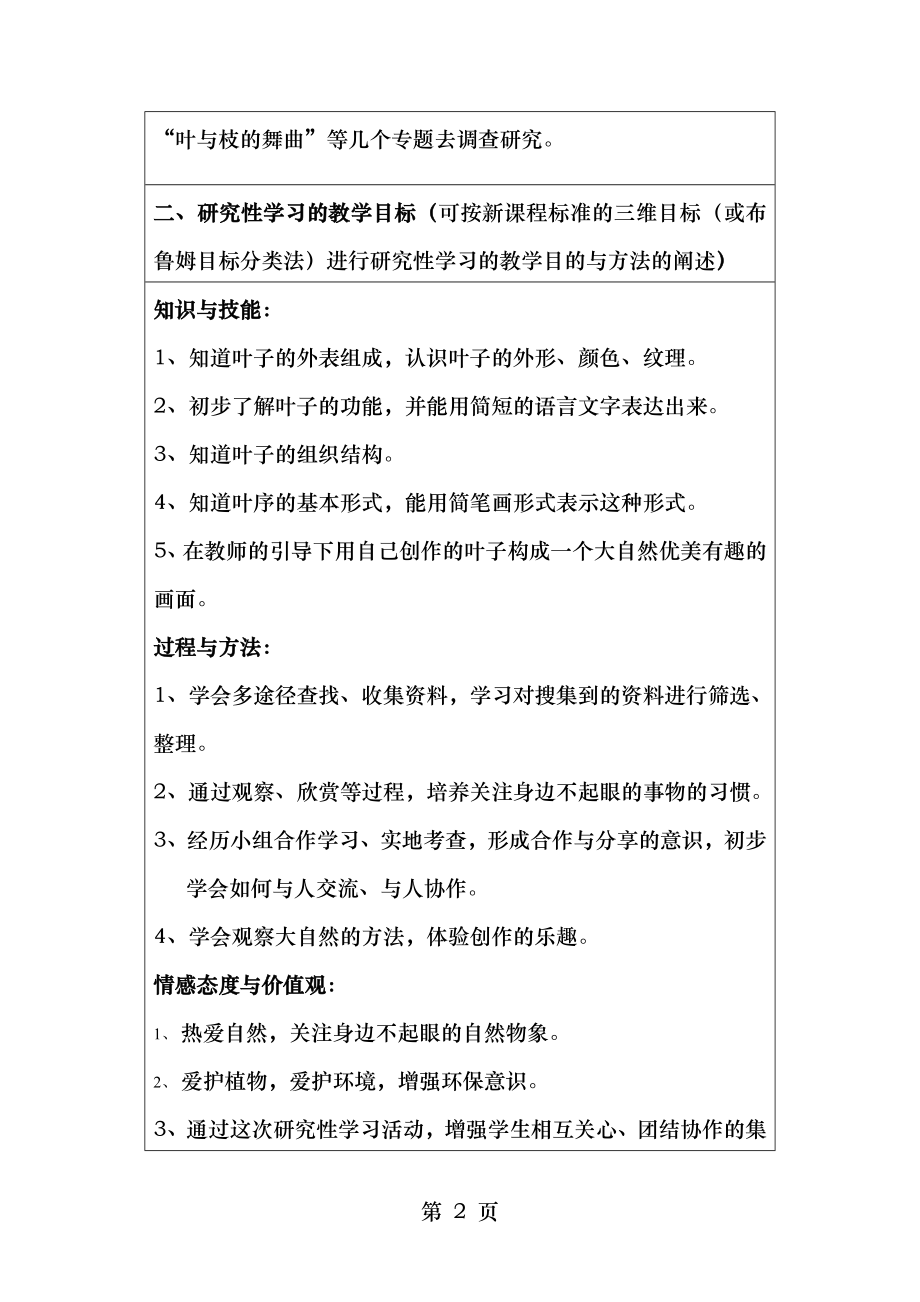 继续教育研究性学习方案设计.doc_第2页